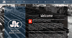 Desktop Screenshot of kozelsteel.com